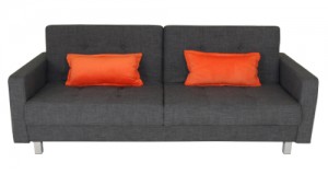 Koncept Double Sofa Bed Dark Grey