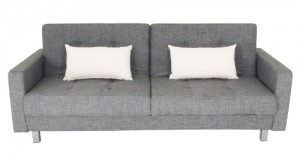 Koncept Double Sofa Bed Light Grey